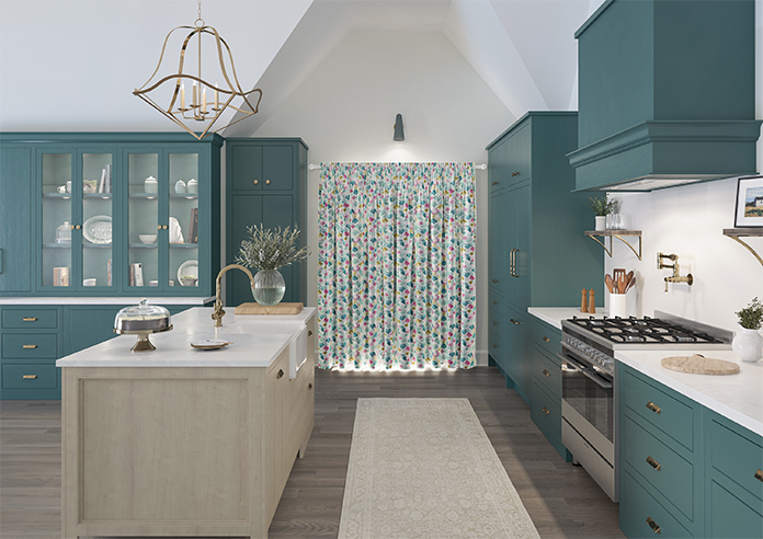 Palm Beach Faux Silk, Tropicana - Made to Measure Curtain - Image 15